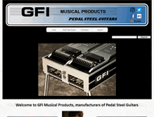 Tablet Screenshot of gfimusicalproducts.com